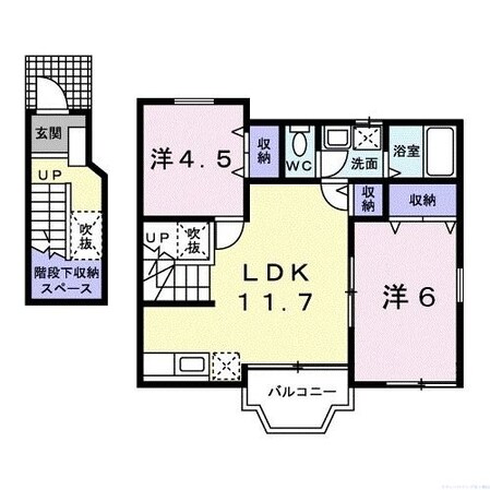 セトルエクセラの物件間取画像